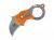 Fox Knives Mini-Ka Orange Sandblasted Sleutelhanger zakmes