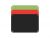 Snijplaat, ProfBoard, 3 stuks 50 cm groen-rood-zwart