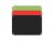 Snijplaat, ProfBoard, 3 stuks 34 cm groen-rood-zwart
