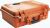 Peli™ Case 1500 Koffer Medium oranje met schuim