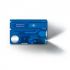 Victorinox SwissCard Lite Sapphire 12 functies transparant blauw