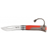 Opinel outdoor zakmes Nr. 08, rood